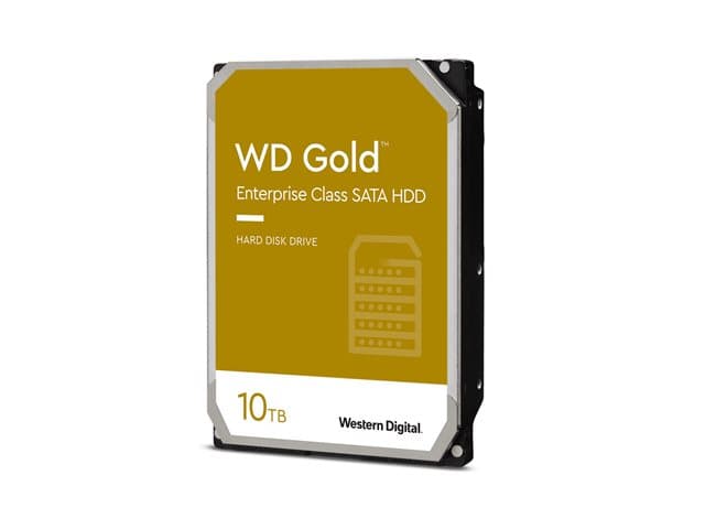 WD Gold WD103KRYZ - hard drive - Enterprise - 10 TB - SATA 6Gb/s