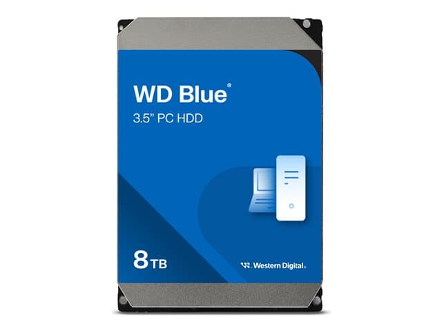 WD Blue WD80EAAZ - hard drive - 8 TB - SATA 6Gb/s