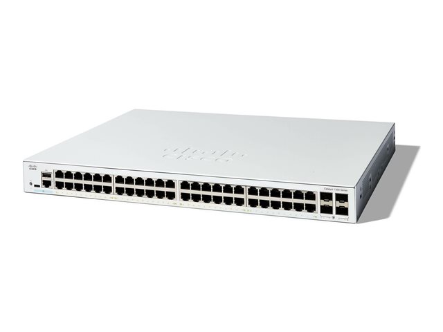 Cisco Catalyst 1300-48T-4G - switch - 48 ports - Managed - rack-mountable — image 1