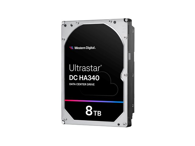 WD Ultrastar DC HA340 WUS721208BLE6L4 - hard drive - Data Centre - 8 TB - SATA 6Gb/s — image 1