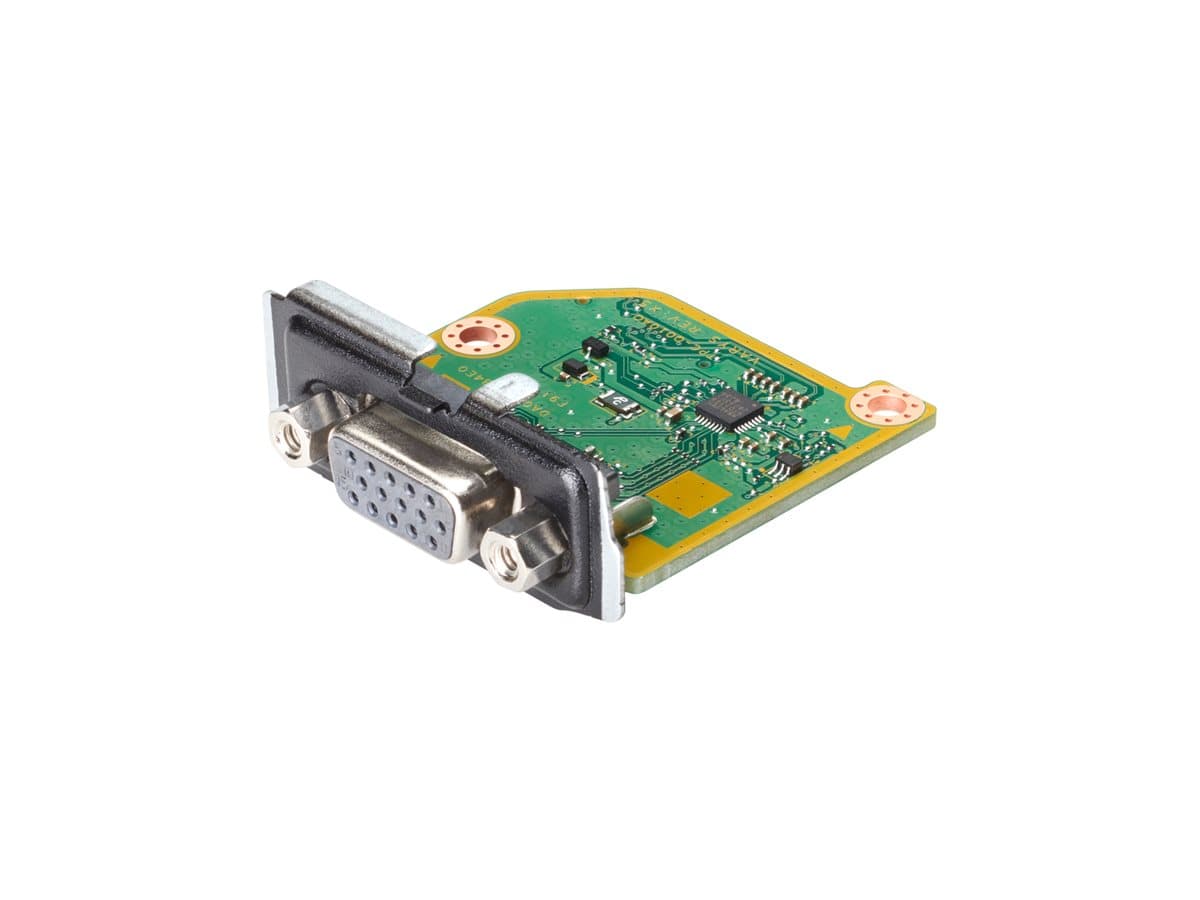 HP Flex IO V2 Card - VGA port - for EliteDesk 800 G6, 805 G6, ProDesk 400 G6 (mini desktop), 400 G7, 405 G6, 600 G6, Workstation Z1 G6 Entry