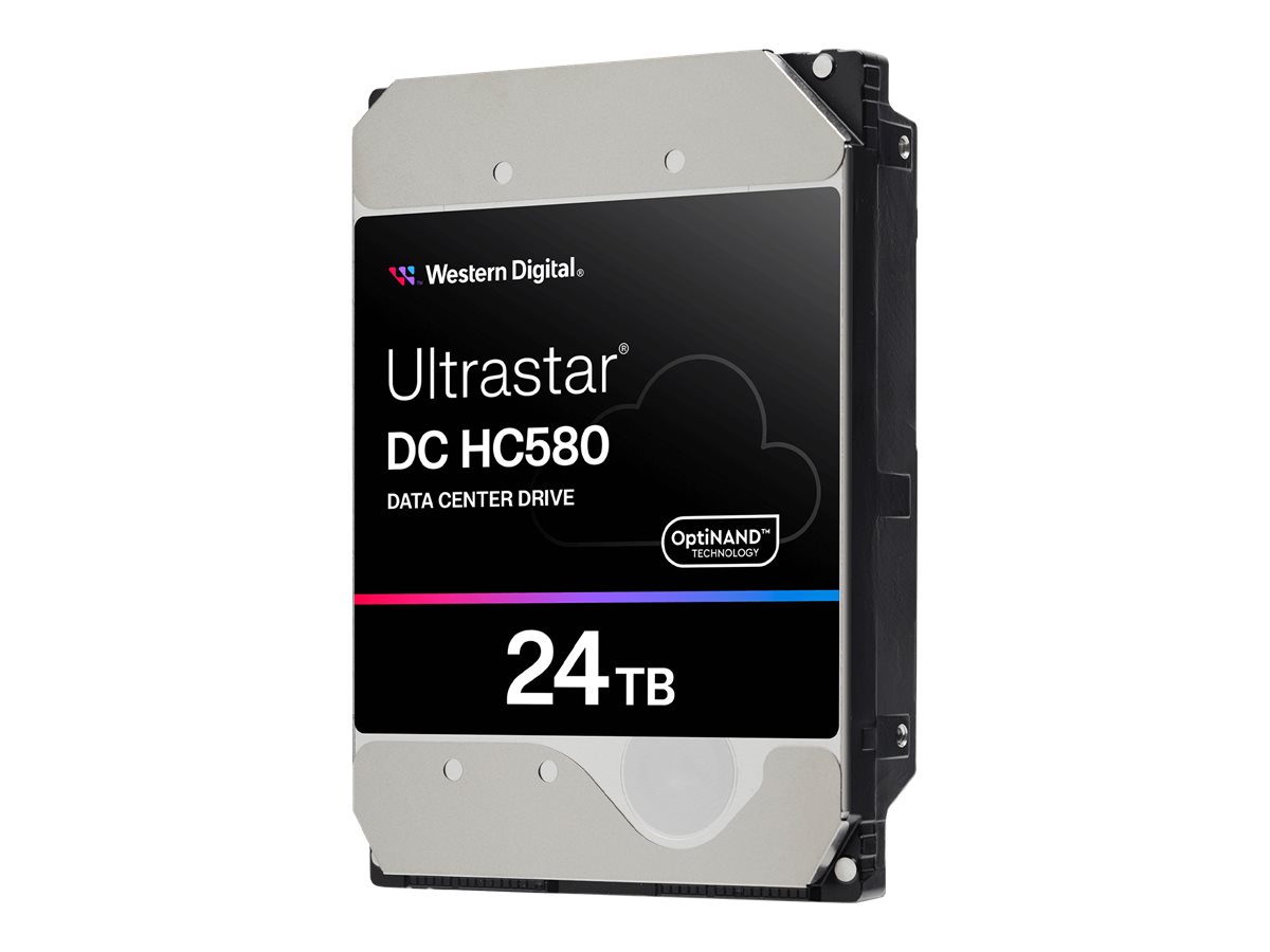 WD Ultrastar DC HC580 WUH722424AL5204 - hard drive - Data Centre - 24 TB - SAS 12Gb/s — image 1