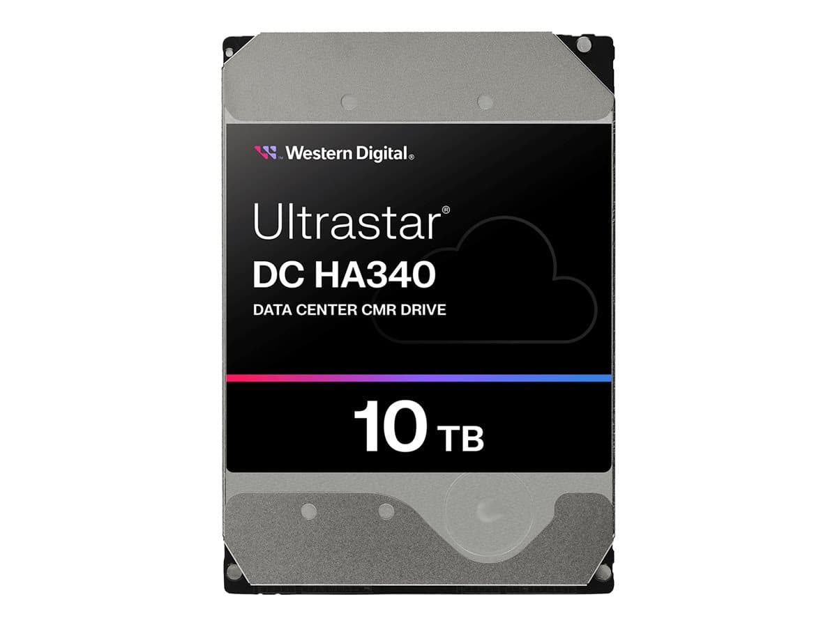 WD Ultrastar DC HA340 WUS721210BLE6L4 - hard drive - Data Centre - 10 TB - SATA 6Gb/s