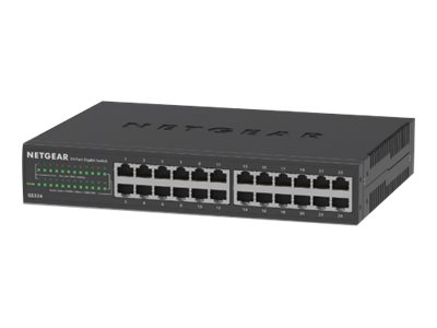NETGEAR GS324v2 - switch - 24 ports - unmanaged - rack-mountable — image 1