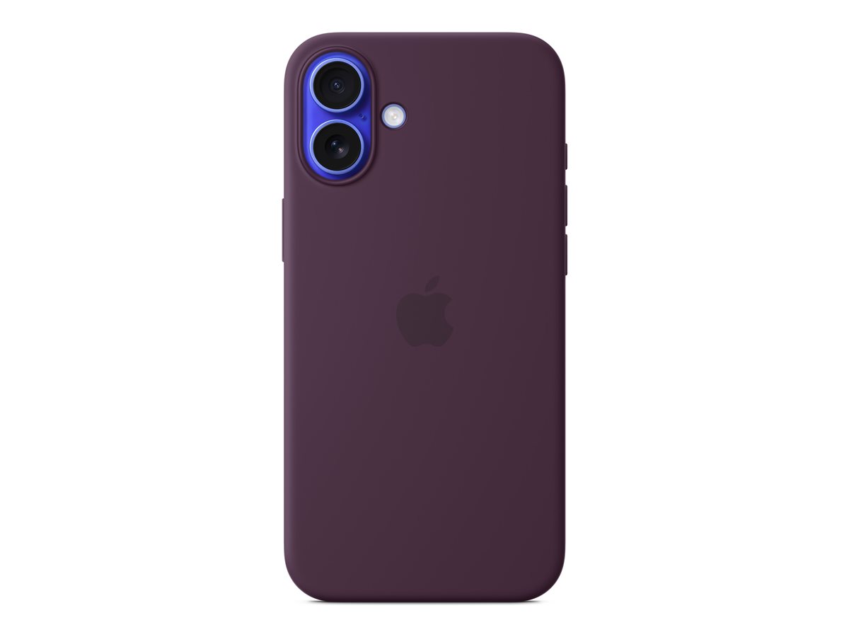 iPhone 16 Plus Silicone Case with MagSafe - Plum — image 1