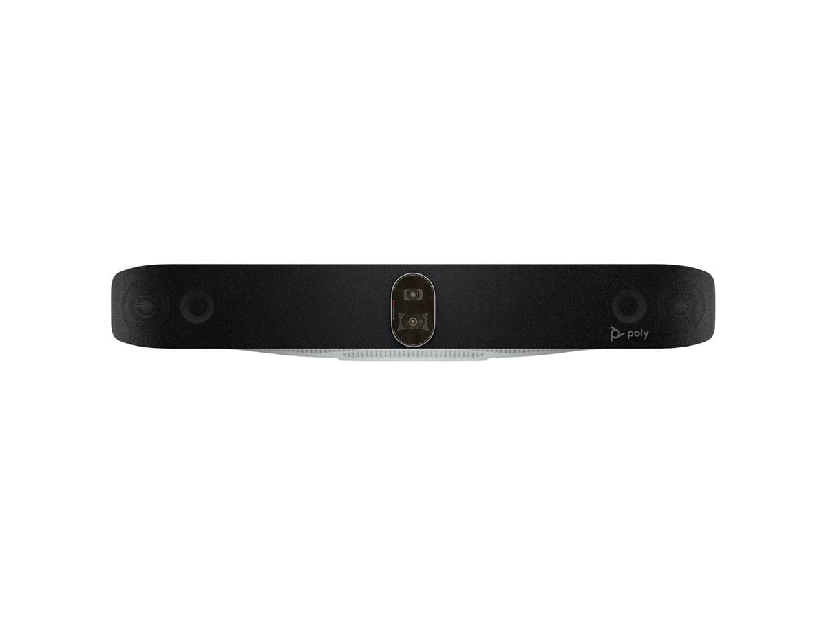 Poly Studio X72 - All-in-One video bar - Zoom Certified, Certified for Microsoft Teams, Google Meet Certified - black
