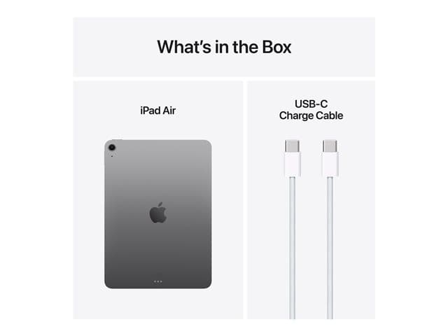 Apple 11-inch iPad Air M3 Wi-Fi - Tablet - 1 TB - 11" IPS (2360 x 1640) - space grey